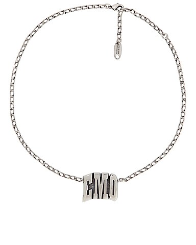3 Letter EMO Necklace