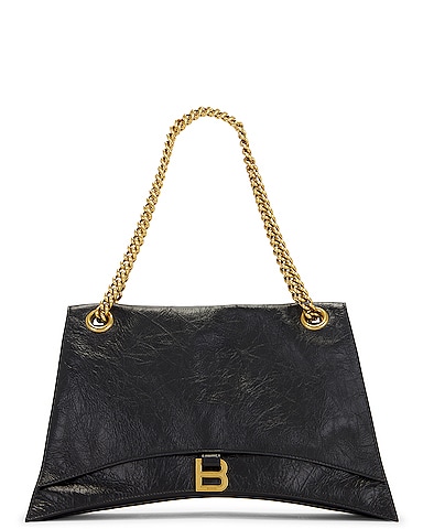 Large Crush Chain Shoulder Bag