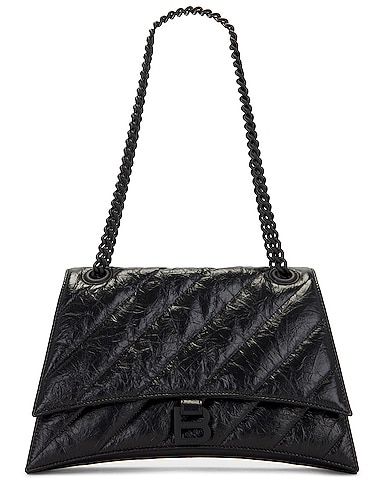 Medium Crush Chain Shoulder Bag