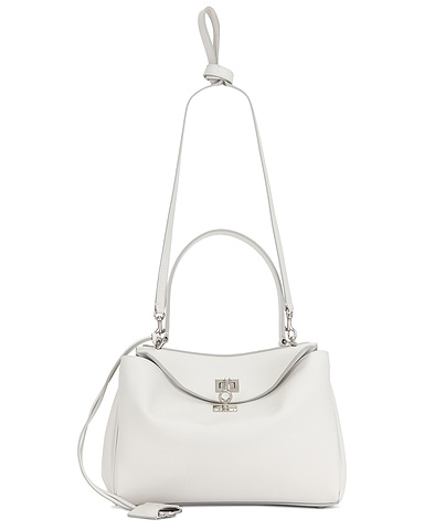 Rodeo Grained Leather Small Top Handle Bag