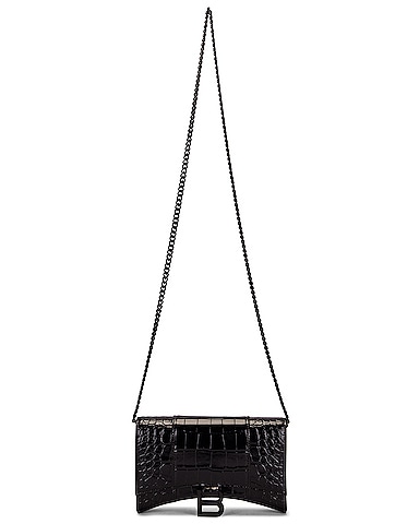 Hourglass Wallet on Chain Bag