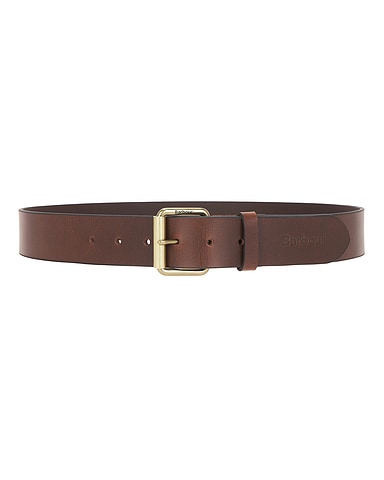 Contrast Leather Belt