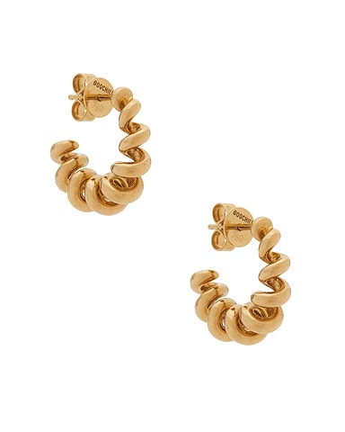 Slinkee Hoop Earrings