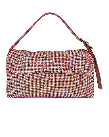 Vitty Grande Rhinestone Mesh Bag