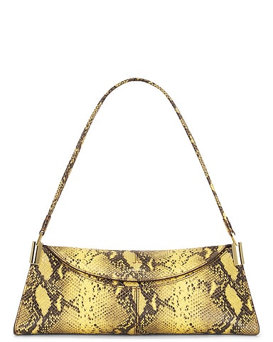 Small-calfskin Embossed Python Bag