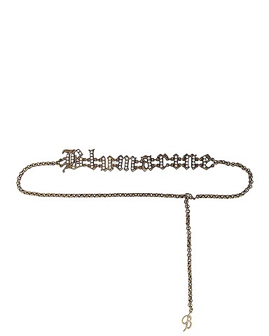 Logo Chain Belt