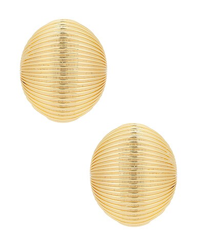 Mali Jumbo Fluted Earring