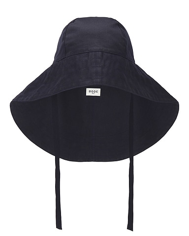 Waxed Herringbone Rain Hat