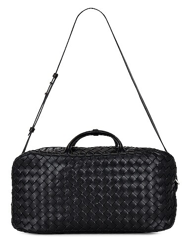 Classic Intrecciato Medium Foldable Duffle