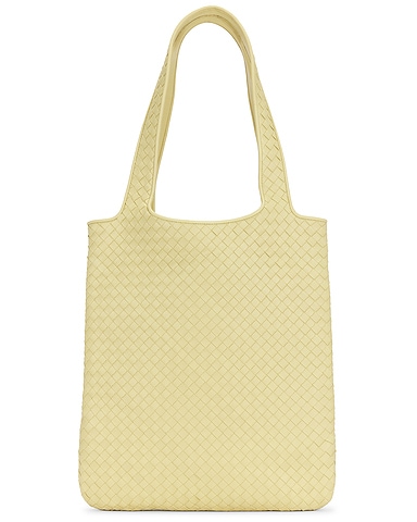 Veneto Small Tote Intrecciato 9X12 Nappa Fluffy