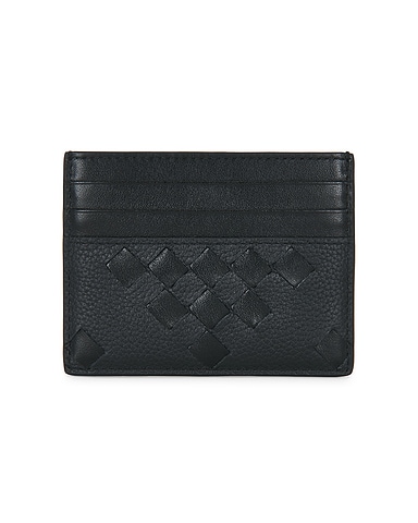 Intrecciato Credit Card Case Diamonds Dover