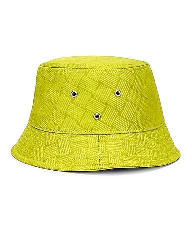 Intreccio Jacquard Nylon Bucket Hat