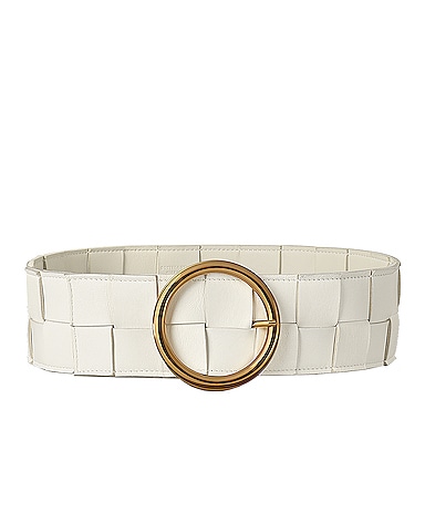 Leather Woven Belt