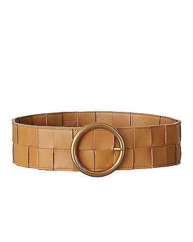 Leather Woven Belt