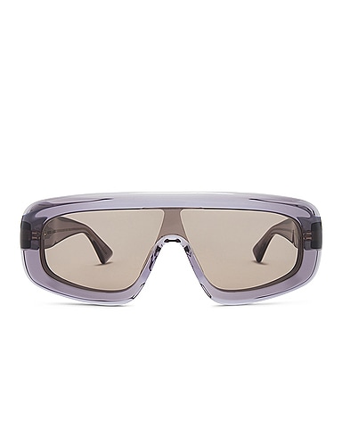 Curvy Shield Sunglasses