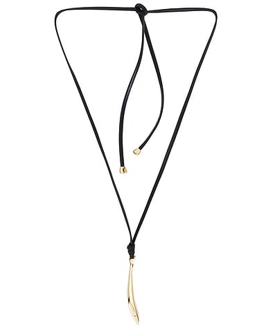 Sardine Leather Necklace