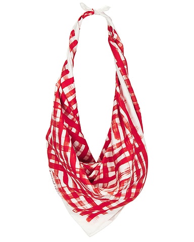 Foulard Top Handle Bag