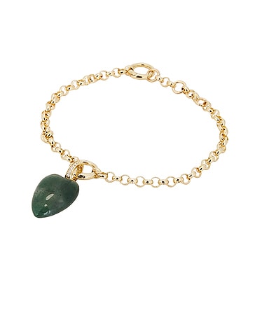 Hearstone Diamond Pendant Heavy Collector Bracelet