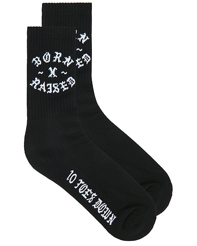 10 Toes Down Rocker Socks