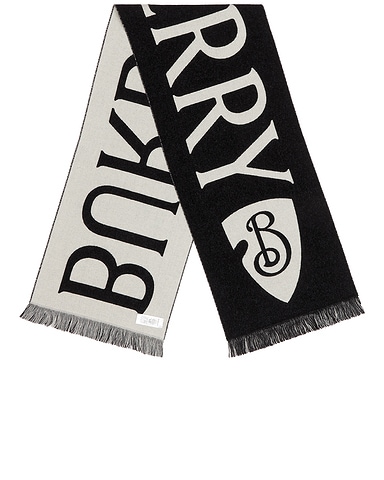 168x33 Text Wool Scarf