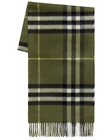 168x30 Giant Check Cashmere Scarf