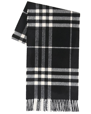 Giant Check Cashmere Scarf
