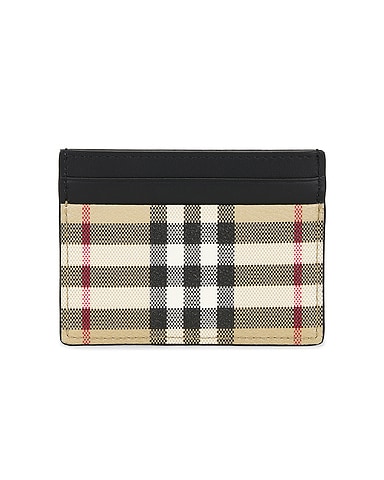 Sandon Vintage Check Cardholder