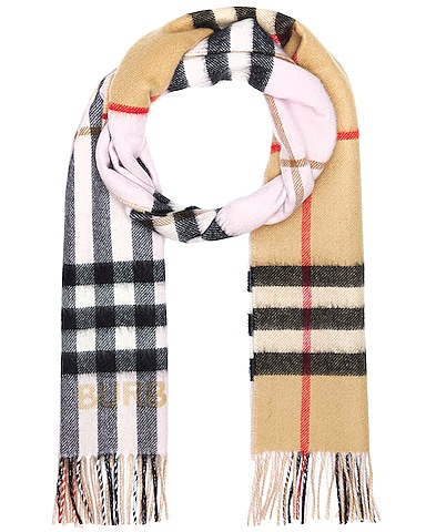 Giant Check Scarf