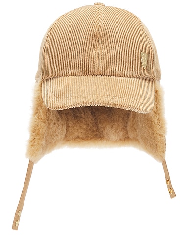 Corduroy Trapper Hat