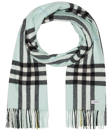 Giant Check Cashmere Scarf