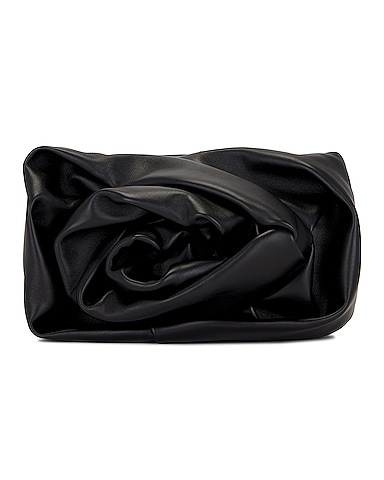 Burberry Black TB Logo Mini Flap Bag – THE CLOSET
