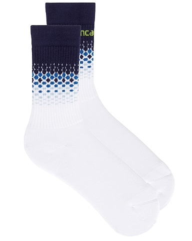 Halftone Gradient Socks