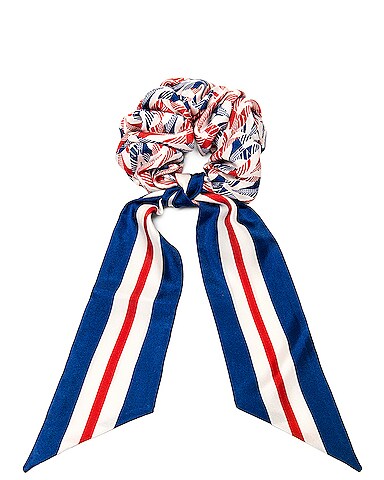 Silk Twill Tail Scrunchie
