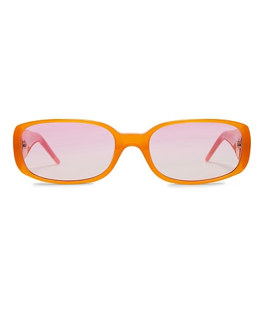 Oval Stripe Sunglasses