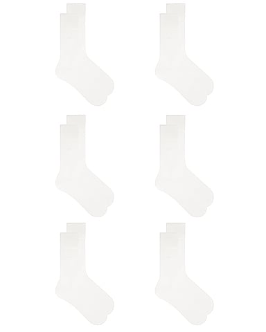 6 X Cotton Socks