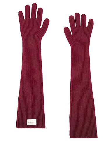 Cashmere Long Gloves