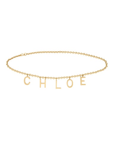 Letters Belt