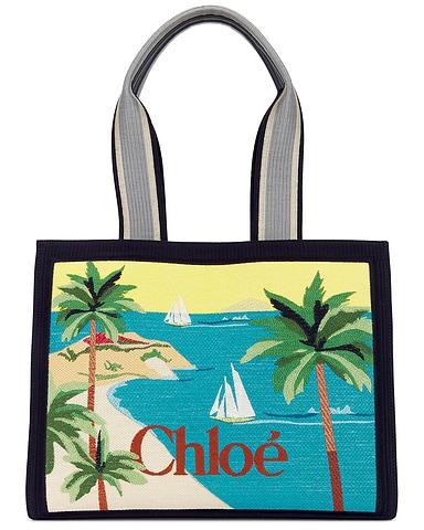 Soliel Beach Landscape Tote Bag
