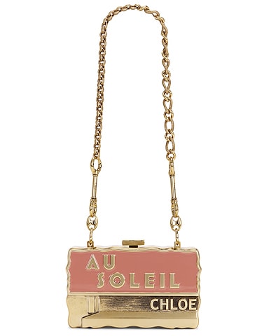 Au Soleil Brass Shoulder Bag