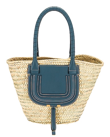 Medium Marcie Raffia Tote