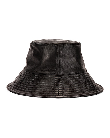 Lambskin Ebi Bucket Hat