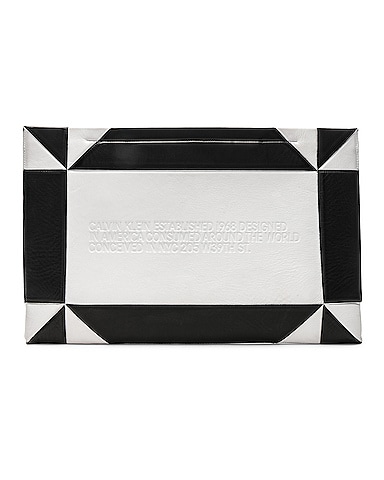 Geometric Quilted Clutch