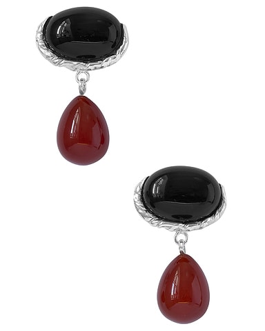 Embleme Black Cherry Earrings