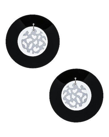 Double Disc Earrings