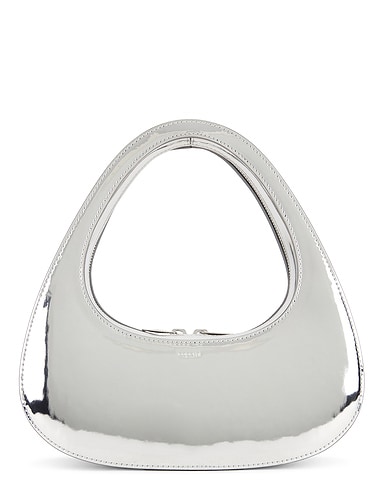 Mirrored Baguette Swipe Bag