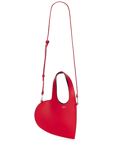 Mini Heart Top Handle Bag