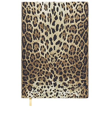 Medium Leopard Notebook