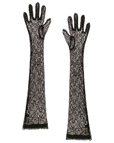 Plain Lace Gloves