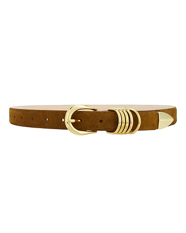 Hollyhock Suede Belt