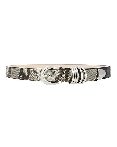 Hollyhock Two Tone Exotic Belt